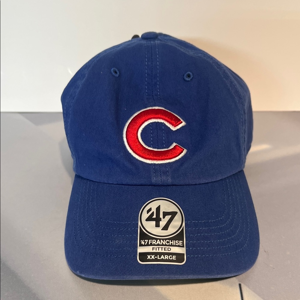 NWT 47 Royal Blue Cap with Red Emblem